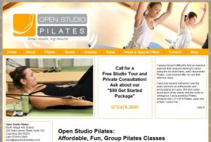 Client Site - Open Studio Pilates